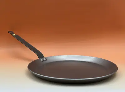 Poêle à crêpes tôle acier minéral B - 3