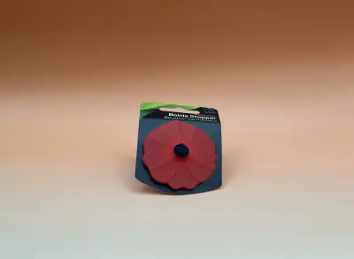 Bouchon coquelicot siliconed