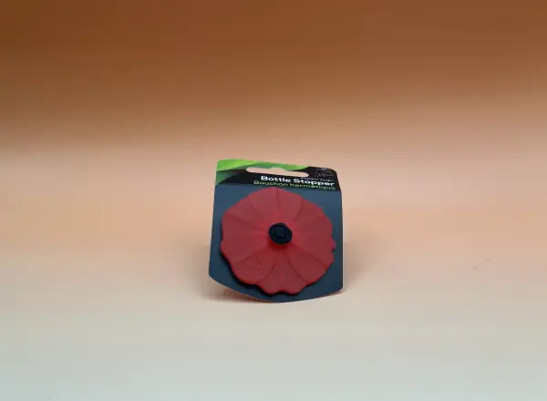 Bouchon coquelicot siliconed