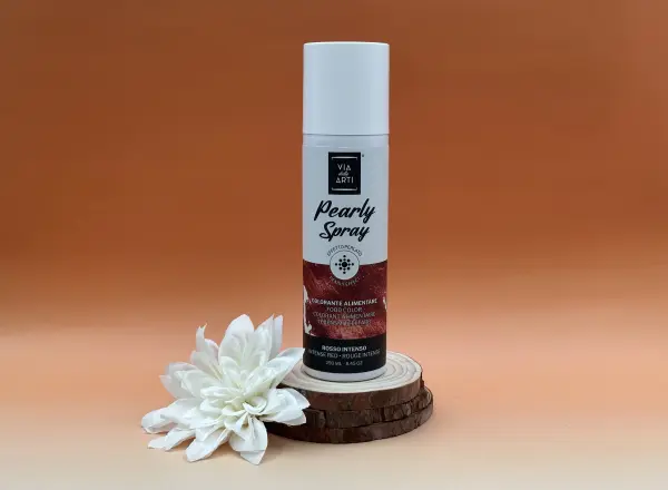 Spray colorant métallisé