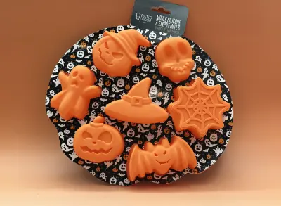 Moule silicone 7 empreintes Halloween