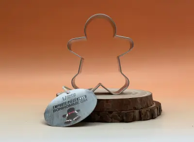 Découpoir inox bonhomme pain d'épices