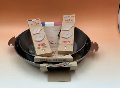 Lot poêle mineral B Debuyer