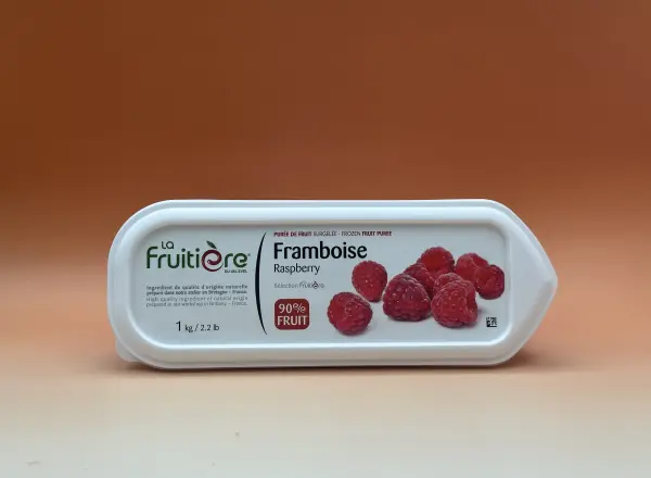 Purée surgelée framboise