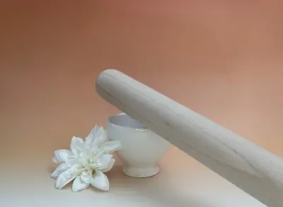 Rouleau à pâtisserie en bois 