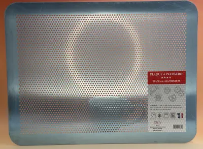 Plaque alu perforée sans rebords