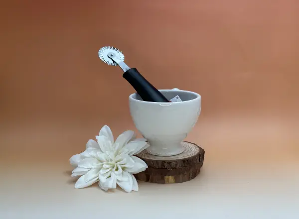 Roulette à pâte cannelée 
