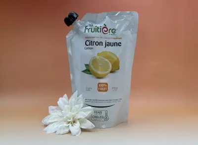 Purée fraiche citron jaune