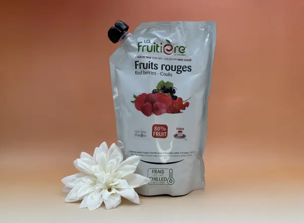 Coulis frais fruits rouges