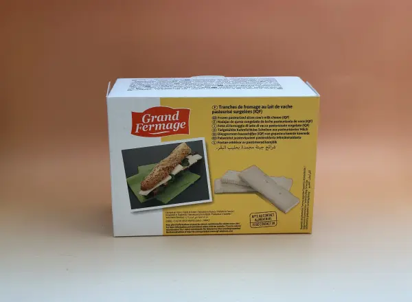 Camembert tranche