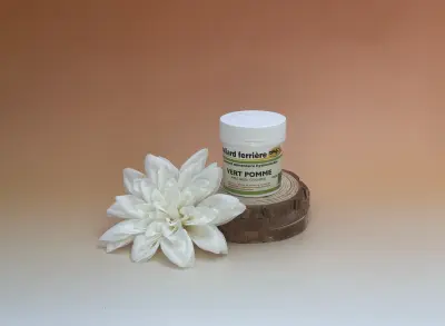 Colorant poudre vert pomme