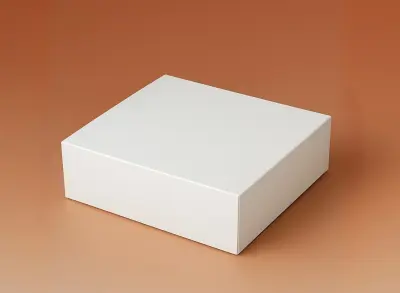 Boite blanche pour entremet
