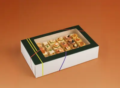 Boite pâtissière rectangle pour cake design