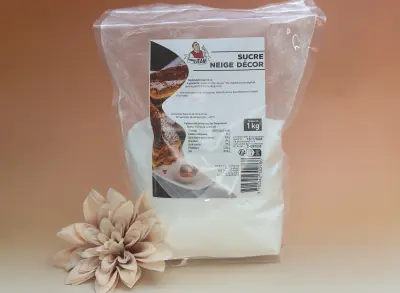 Sucre glace décor 