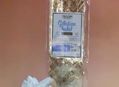 Gélatine feuille Bronze Bovine Halal
