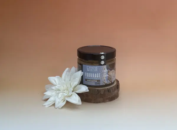 Fourrage noisette riz soufflé