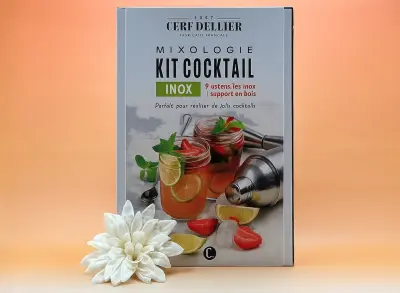 Kit cocktail inox 9 pièces