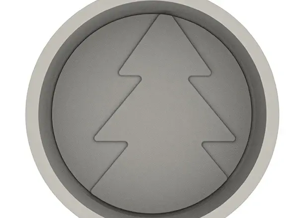 Moule sapin silikomart