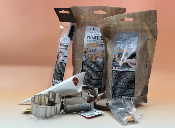 Kit sablés de Noël à peindre