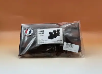 12 sujets lapins pralinés