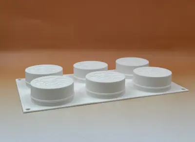 6 moules individuels Valentine