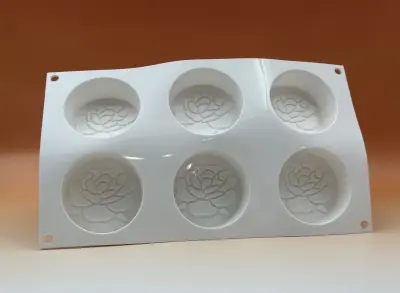 6 moules individuels Valentine