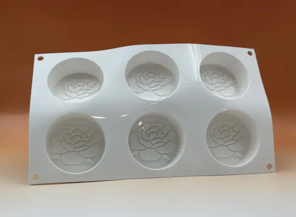 6 moules individuels Valentine