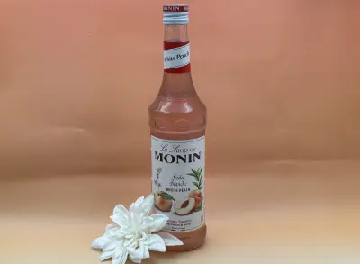 Sirop Monin Pêche blanche 70cl
