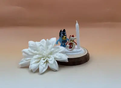 Sujet bougie Bluey