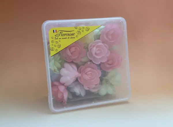 Rose azyme nuancée 