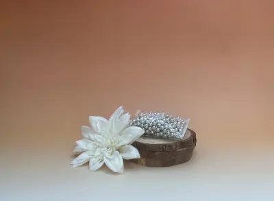 Perles argentées