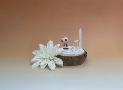 Sujet bougie Super Mario