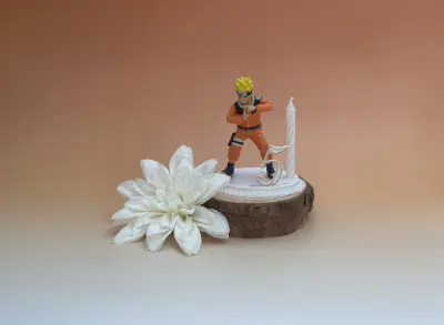 Sujet bougie Naruto