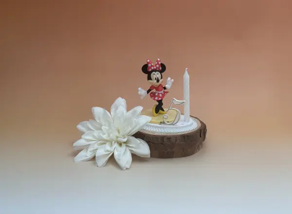 Sujet bougie Mickey ou Minnie