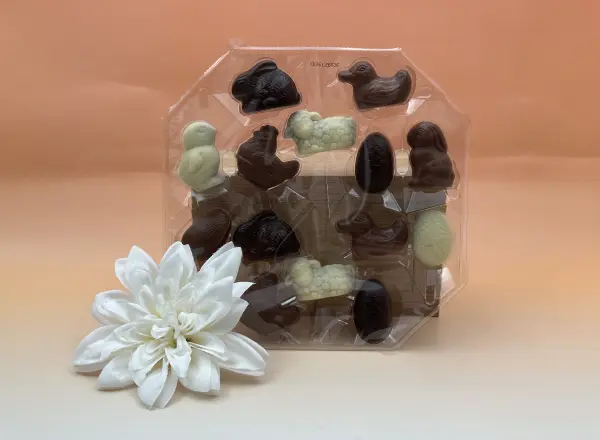 14 sujets pralinés Pâques