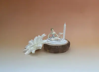 Sujet bougie Danseuse