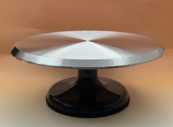 Plateau tournant métal