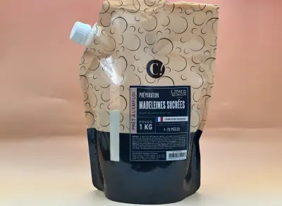 Préparation madeleines sucrées 1kg