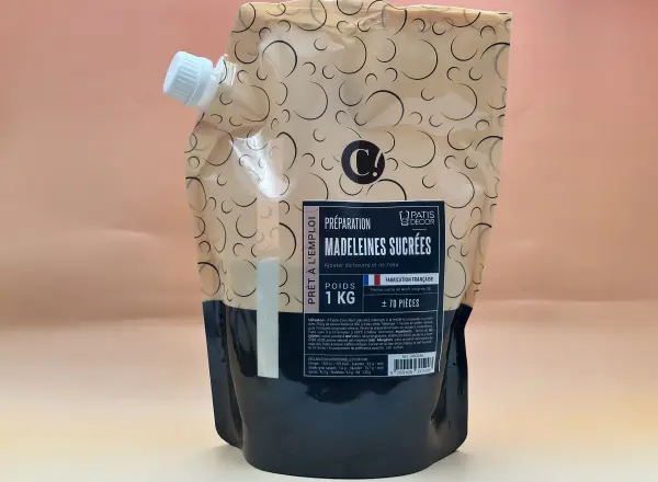 Préparation madeleines sucrées 1kg
