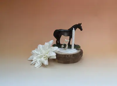 Sujet bougie Animaux 