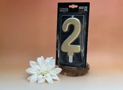 bougie XXL or N°2