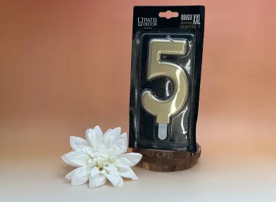bougie XXL or N°5