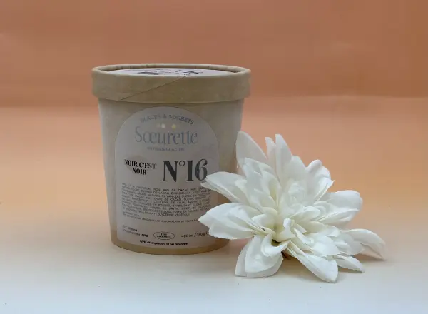 Glace chocolat noir Soeurette
