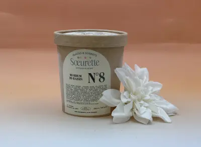 Glace rhum-raisin Soeurette