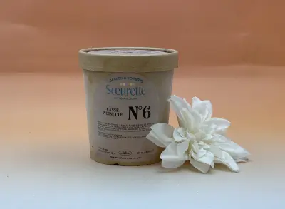 Glace noisette Soeurette