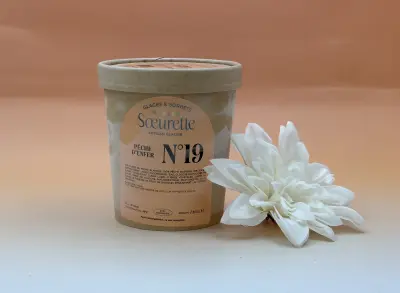 Glace pêche Soeurette