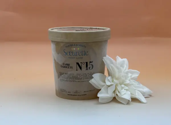 Glace cacahuète Soeurette