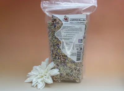 Vermicelle multicolore