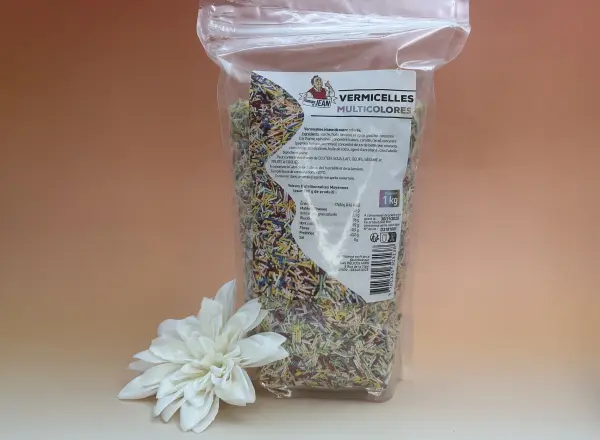 Vermicelle multicolore