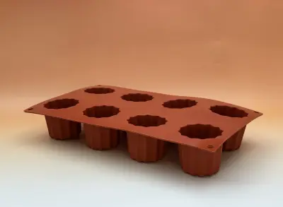 Moule canelé silicone